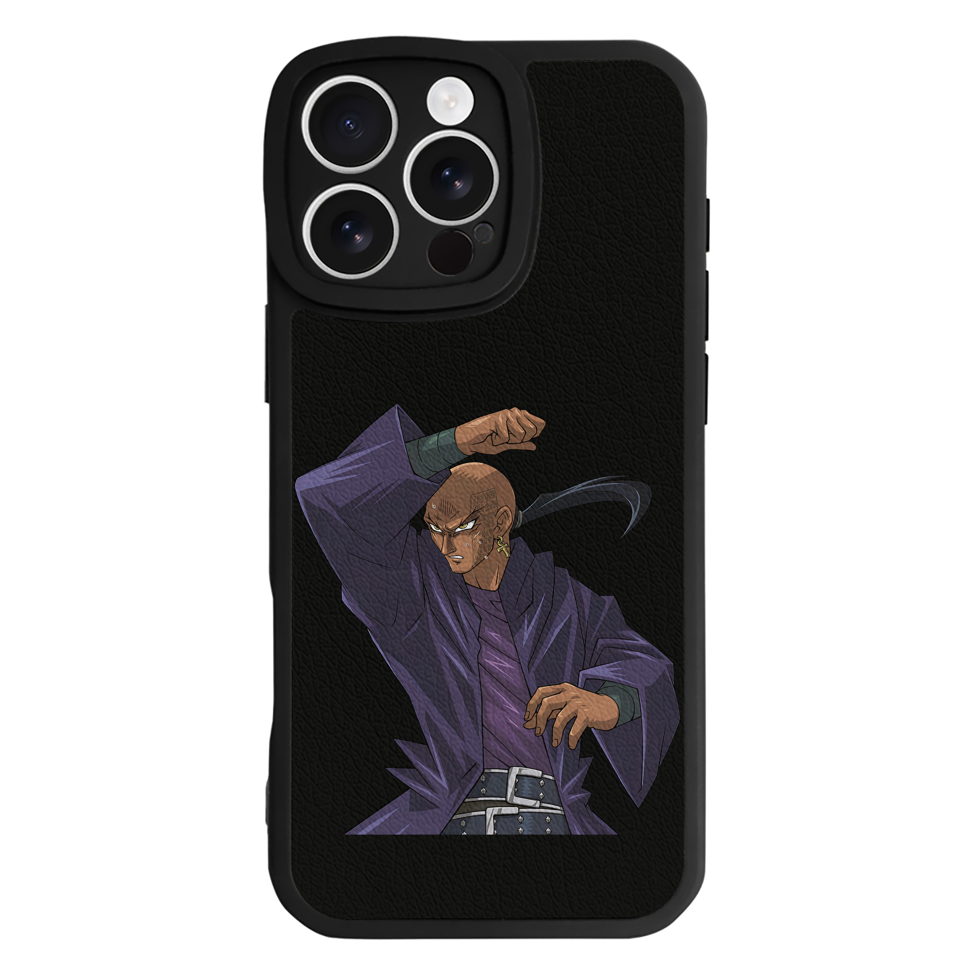 （画像用） 遊☆戯☆王 Yu-Gi-Oh! 【iPhone 16シリーズ対応】シリコンスマホケース（レザー調） 材質：シリコン